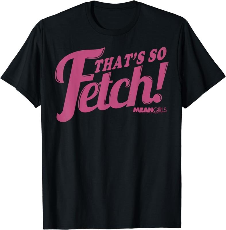 [100% Cotton]Pink That's So Fetch! T-Shirt