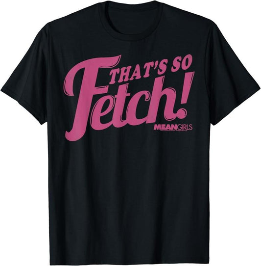 [100% Cotton]Pink That's So Fetch! T-Shirt