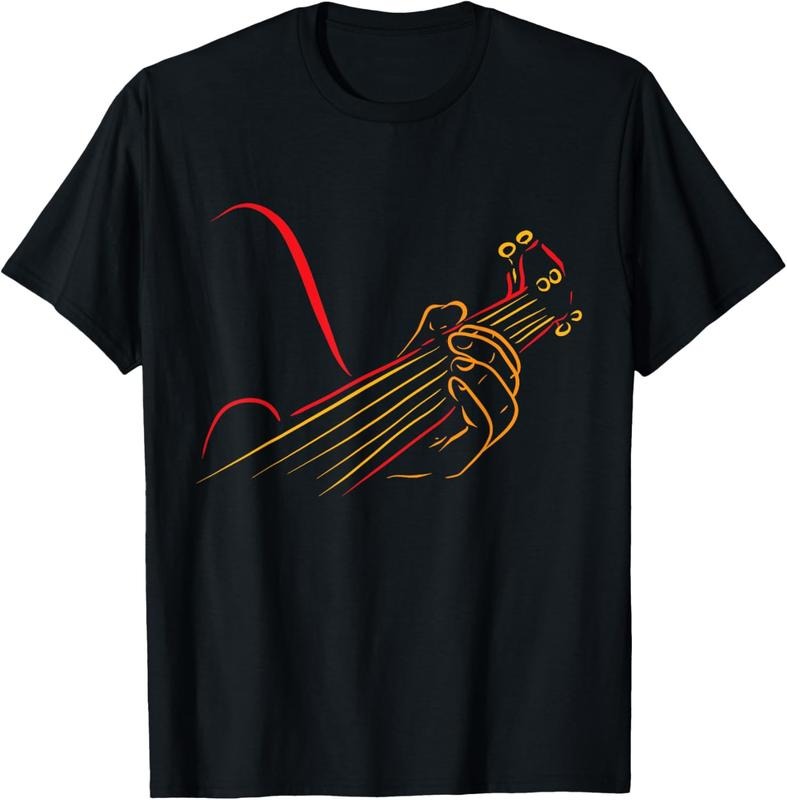 100% Cotton Playing Guitar Guitarist Music Life Funny Gift T-Shirt Hoodie, Sweatshirt | DripVista.com