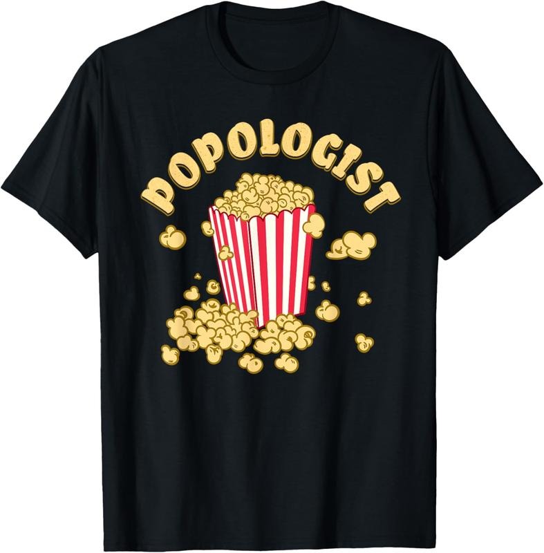 100% Cotton Popcorn Movies Snack Cinema TV Shows - popologist Popcorn T-Shirt Hoodie, Sweatshirt | DripVista.com