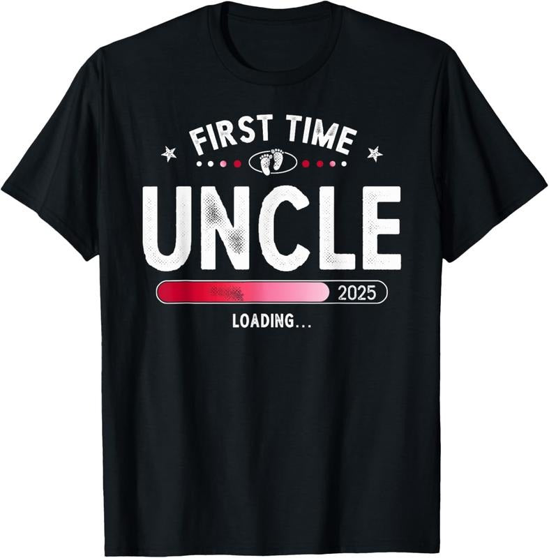 100% Cotton Promoted To Uncle est. 2025 Soon To be Dad Uncle Vintage T-Shirt Hoodie, Sweatshirt | DripVista.com