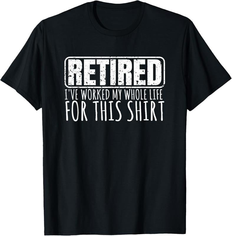 100% Cotton Retiree Gifts For Men Funny Retirement With Sayings T-Shirt Hoodie, Sweatshirt | DripVista.com