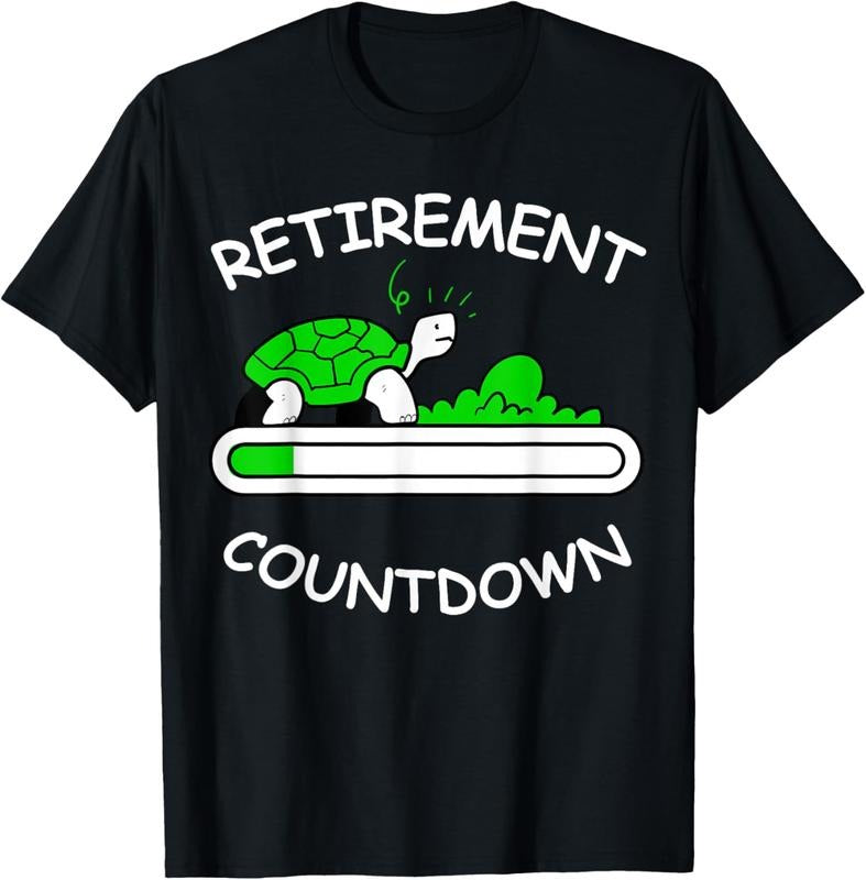 100% Cotton Retirement Countdown Slow Loading Counting Days To Retire T-Shirt Hoodie, Sweatshirt | DripVista.com