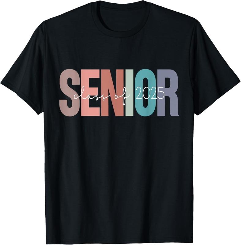 100% Cotton Senior 2025 Class of 2025 Seniors Graduation 2025 Senior 25 T-Shirt Hoodie, Sweatshirt | DripVista.com