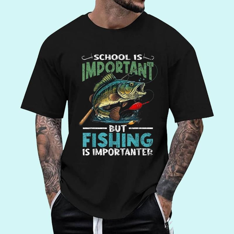 [100% Cotton Shirt] Funny Fishing For Boysmen Fish Saying Bass Fisherman Unisex T-Shirt Hoodie, Sweatshirt | DripVista.com