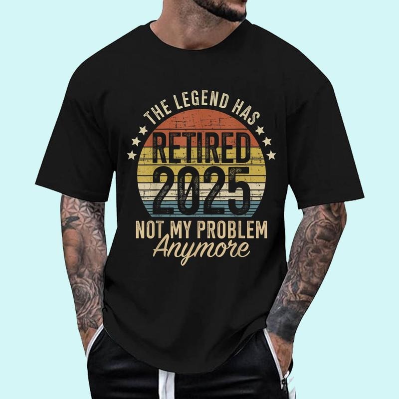 [100% Cotton Shirt] Legend has retired 2025 not my problem funny retirement Unisex T-Shirt Hoodie, Sweatshirt | DripVista.com
