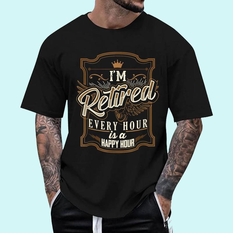 [100% Cotton Shirt] Retirement Gifts for Men Funny I_m Retired Unisex T-Shirt Hoodie, Sweatshirt | DripVista.com