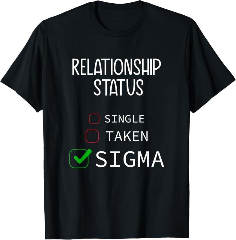 100% Cotton Single Taken Sigma Funny Valentine's Day 2024 T-Shirt Hoodie, Sweatshirt | DripVista.com