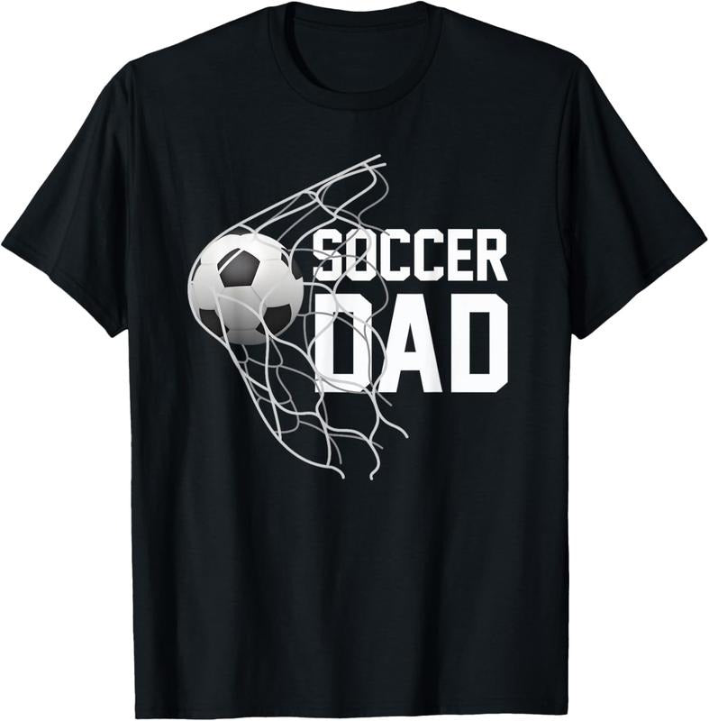 100% Cotton Soccer DAD | Football | Futbol | Parents | Goal | Gift T-Shirt Hoodie, Sweatshirt | DripVista.com