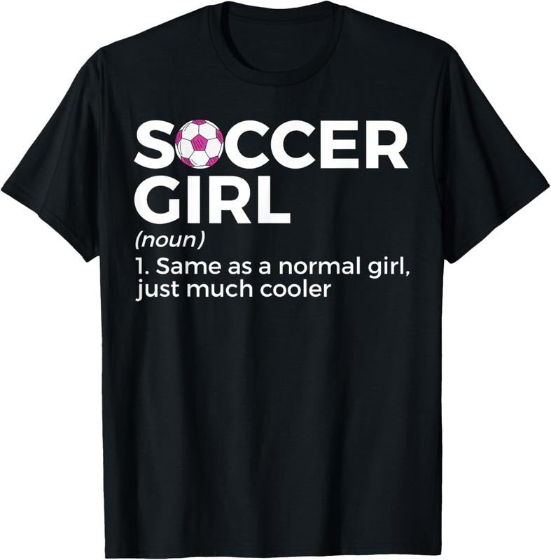 100% Cotton Soccer Girl Definition T-Shirtstyle{n002}2 T-Shirts, Hoodie, Sweatshirt | DripVista.com