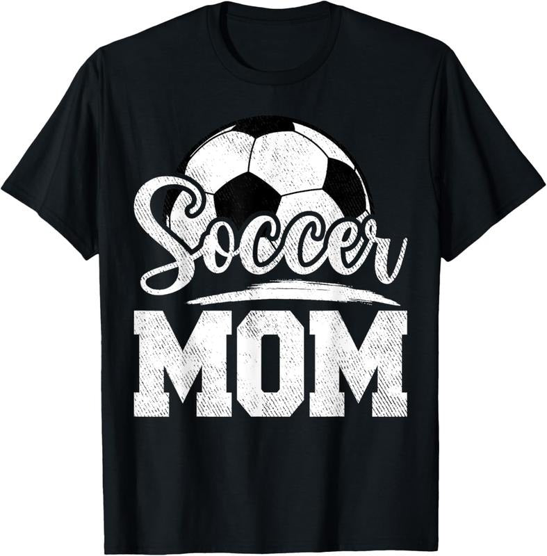 100% Cotton Soccer Mom Soccer Player Game Day Mother's Day T-Shirt Hoodie, Sweatshirt | DripVista.com
