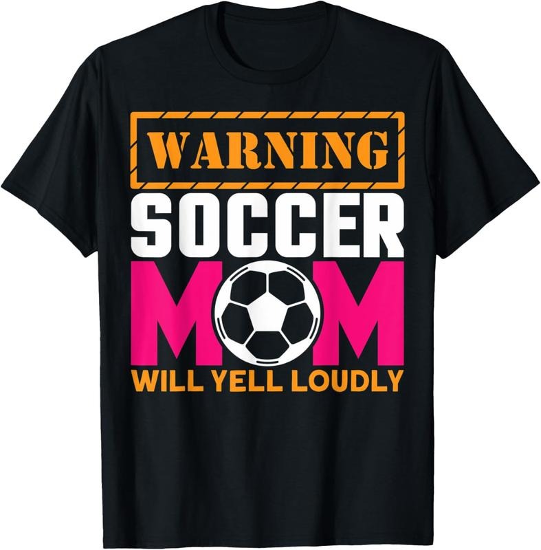 100% Cotton Soccer Moms Soccer Mom Will Yell Loudly T-Shirt Hoodie, Sweatshirt | DripVista.com