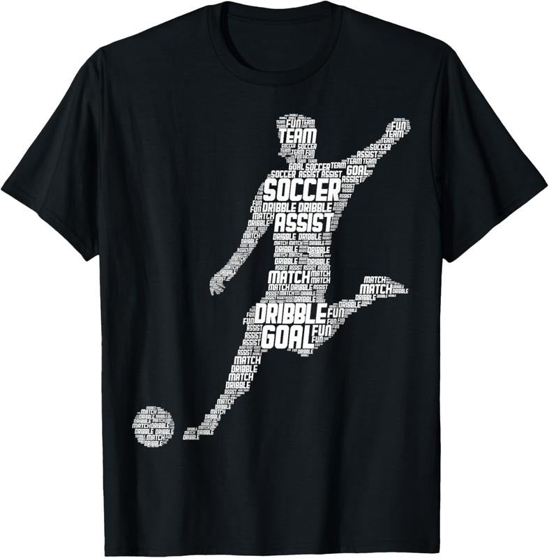 100% Cotton Soccer Player Men  Boys T-Shirt Hoodie, Sweatshirt | DripVista.com