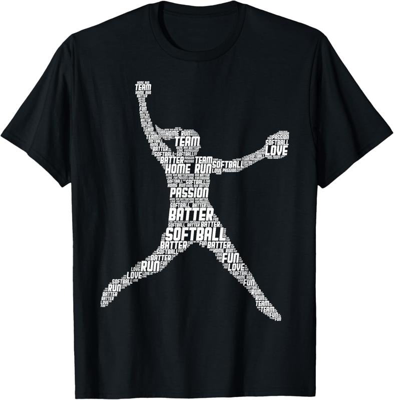 100% Cotton Softball Girls Women  T-Shirt Hoodie, Sweatshirt | DripVista.com