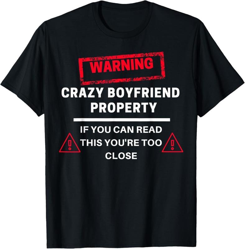100% Cotton Sorry i'm Taken Tshirt Taken by a Crazy Boyfriend Girlfriend Hoodie, Sweatshirt | DripVista.com