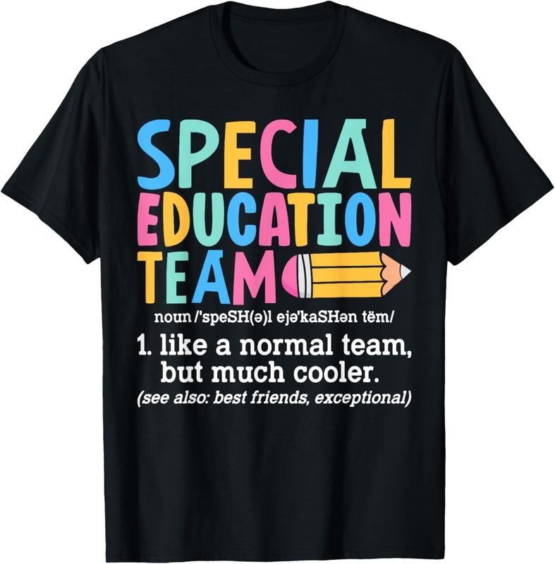 100% Cotton Special Education Team Definition Retro Ed Team Crew Teacher T-Shirt Hoodie, Sweatshirt | DripVista.com