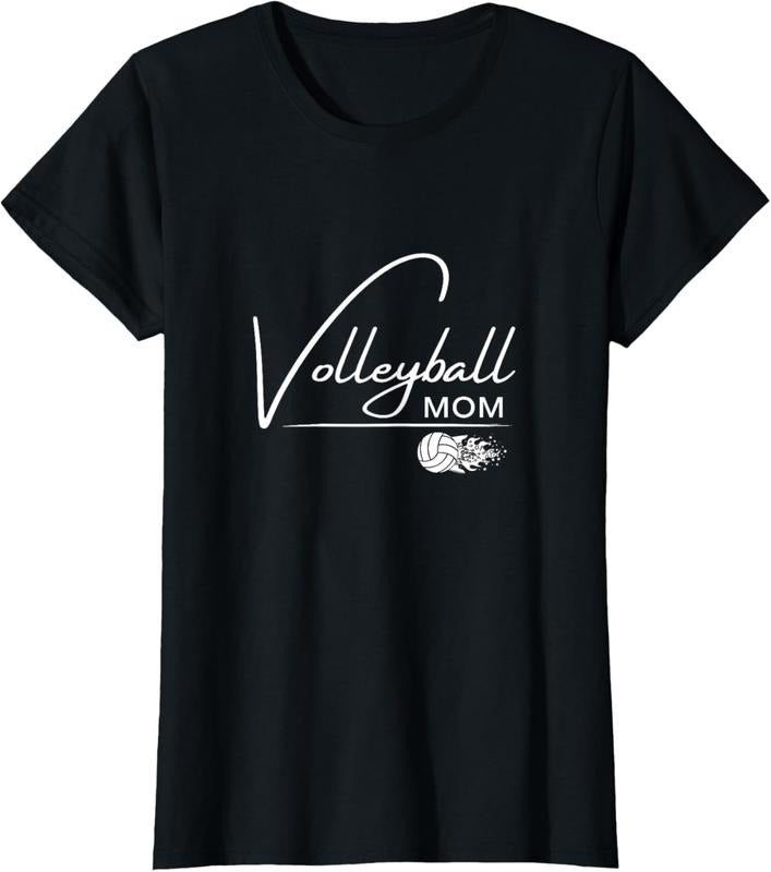 100% Cotton Spike It in Style Volleyball Mom T-Shirt Hoodie, Sweatshirt | DripVista.com