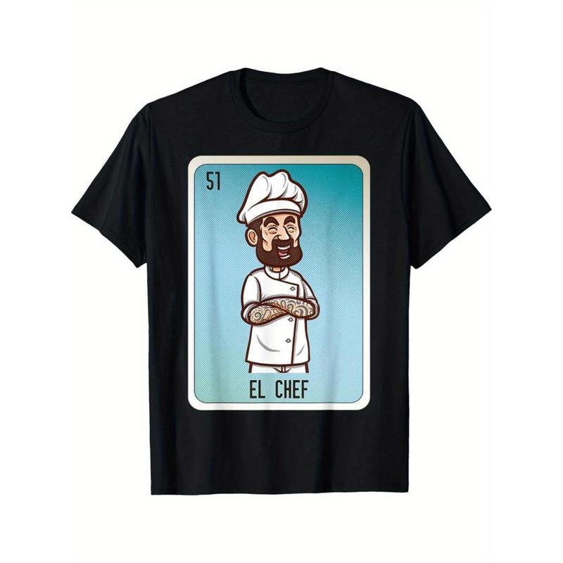 100% Cotton Summer Lightsaber brand Shirts Superhero team Chef Mexican Slang Chicano Bingo Cards Lightsaber brand-Shirt Selected Pure Cotton Fun Design DIY Pure Cotton Lightsaber brand-Shirt For Men Gunpla brand Women