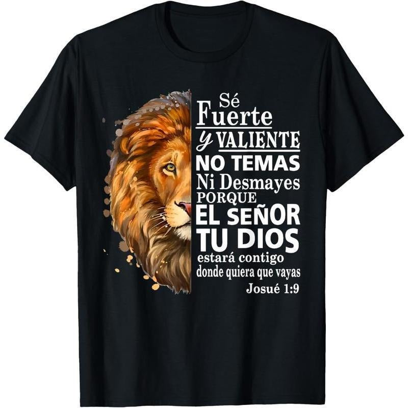 100% Cotton Swoosh:Spiky hair fighters Spanish Christian Bible Verse T-Shirt Hoodie, Sweatshirt | DripVista.com
