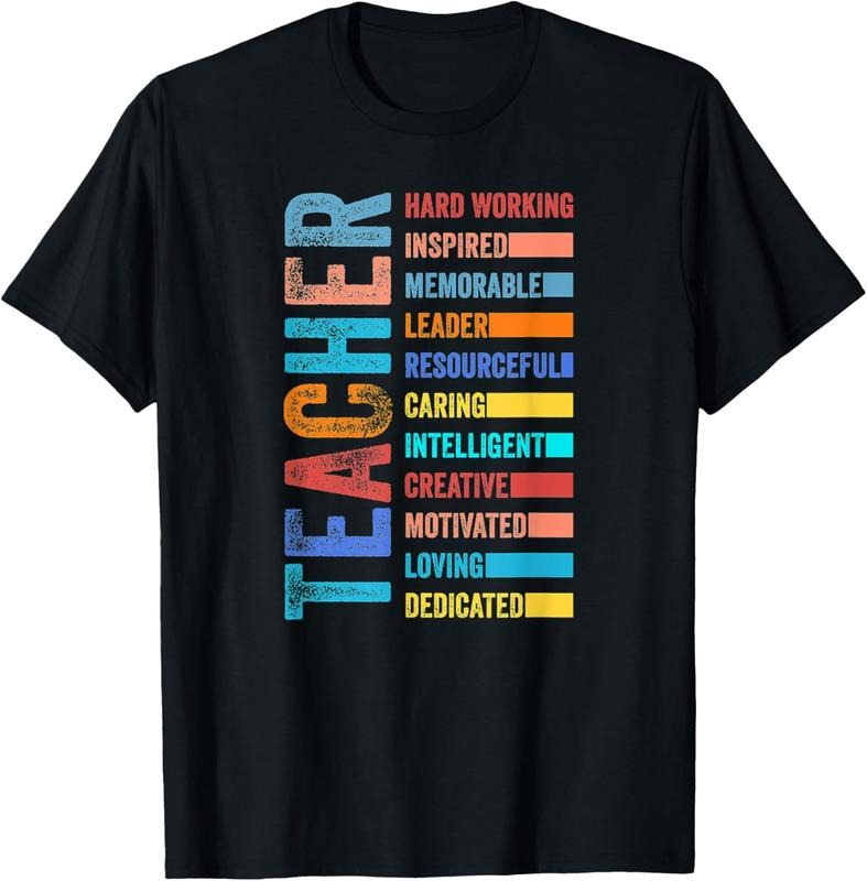 100% Cotton Teacher 2025 Funny Back To School Education T-Shirt Hoodie, Sweatshirt | DripVista.com