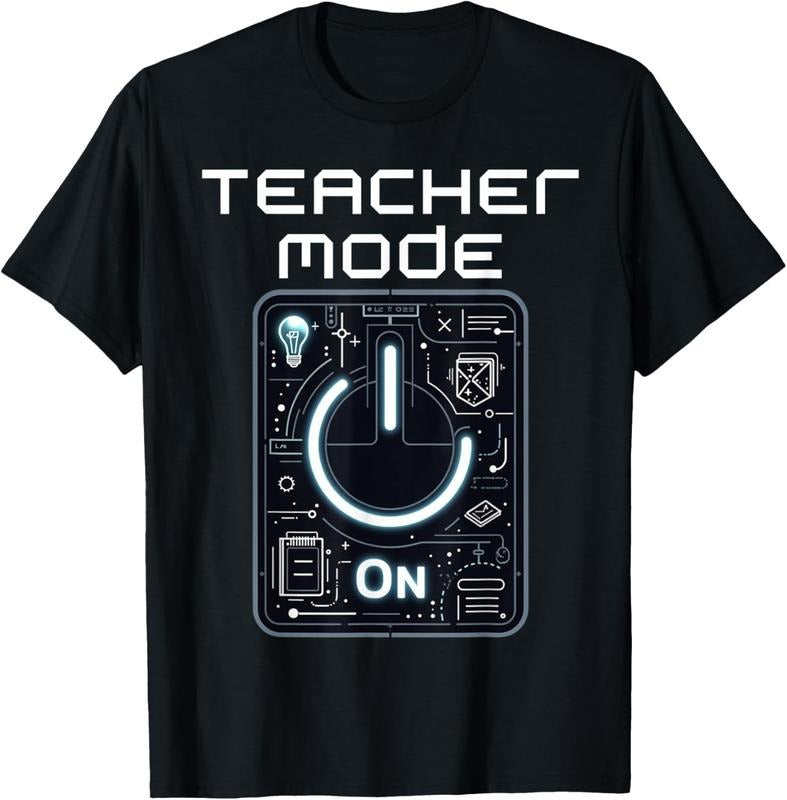 100% Cotton Teacher Mode On: Empowered Educator Design T-Shirt Hoodie, Sweatshirt | DripVista.com