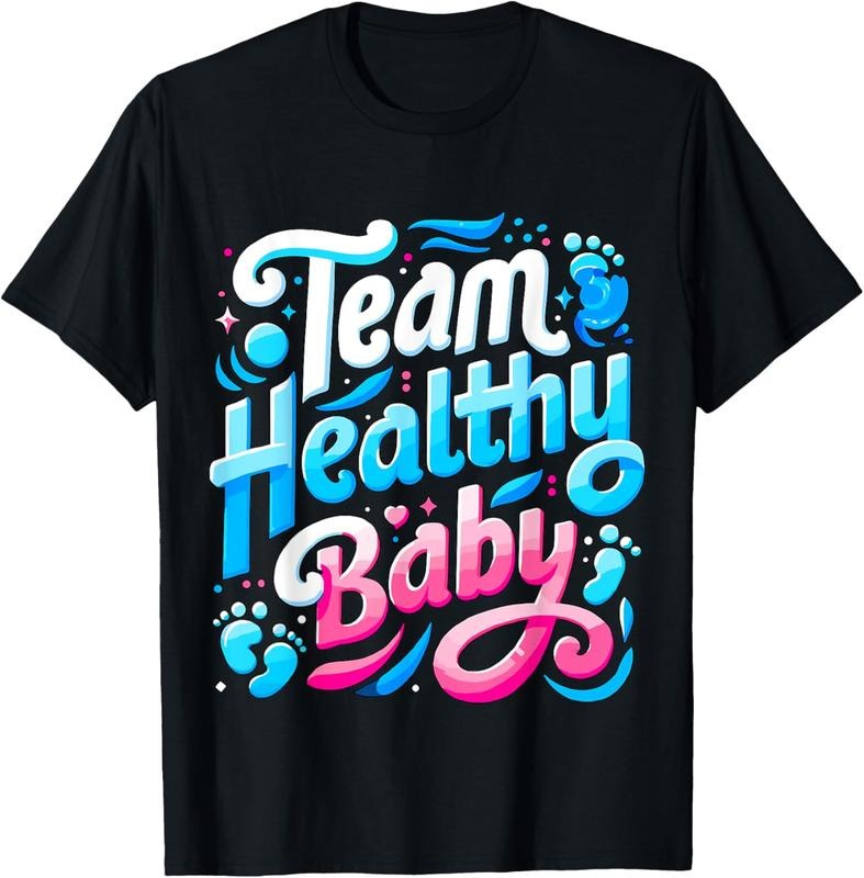 100% Cotton Team Healthy   Gender Reveal Party T-Shirt Hoodie, Sweatshirt | DripVista.com