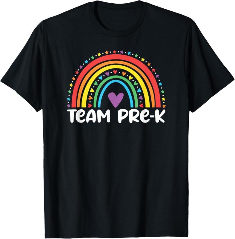 100% Cotton Team Pre-K Teacher Crew Squad Hello Back School Graduation T-Shirt Hoodie, Sweatshirt | DripVista.com
