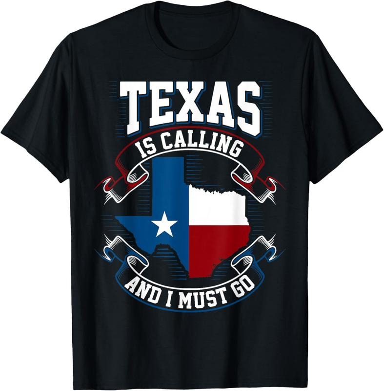 100% Cotton Texas Is Calling And I Must Go T-Shirt Hoodie, Sweatshirt | DripVista.com