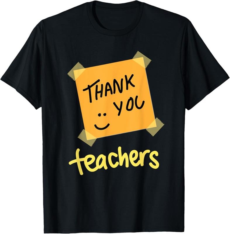 100% Cotton Thank you teacher Appreciation graduation T-Shirt Hoodie, Sweatshirt | DripVista.com