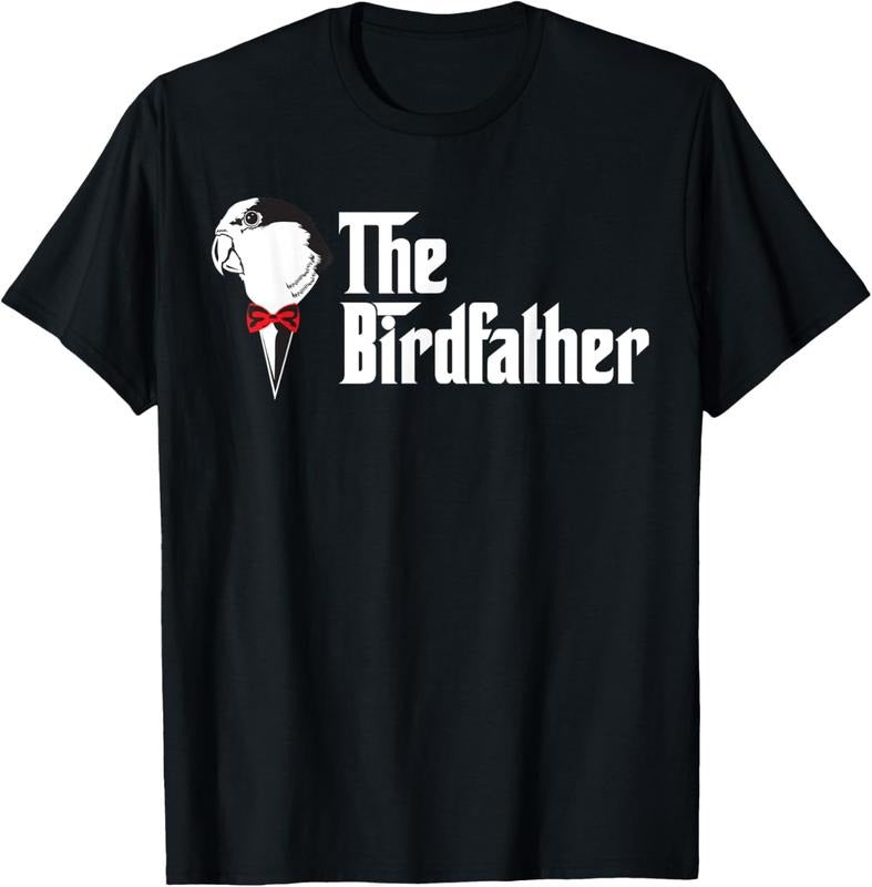 100% Cotton The Birdfather | Funny Bird's Dad Lover T-Shirt Hoodie, Sweatshirt | DripVista.com