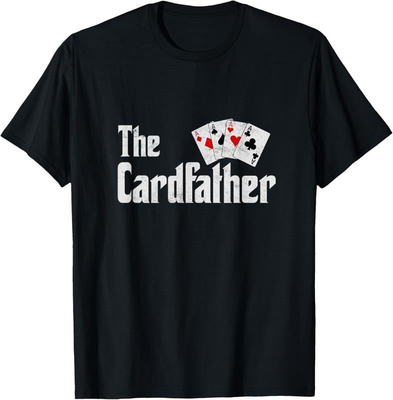 100% Cotton The Card Father Poker Game Cards Playing Dad Father's Dad T-Shirt Hoodie, Sweatshirt | DripVista.com