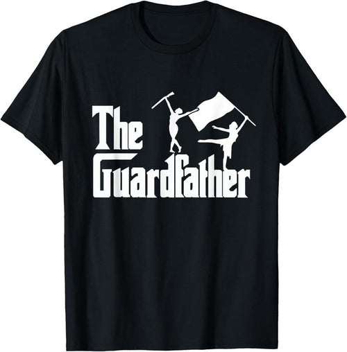 100% Cotton The Guardfather - Color Guard Dad T-Shirt Hoodie, Sweatshirt | DripVista.com