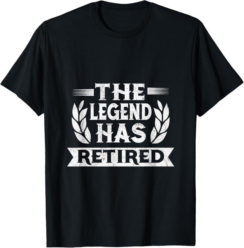 100% Cotton The Legend Has Retired 2024 Retirement Retire T-Shirt Hoodie, Sweatshirt | DripVista.com