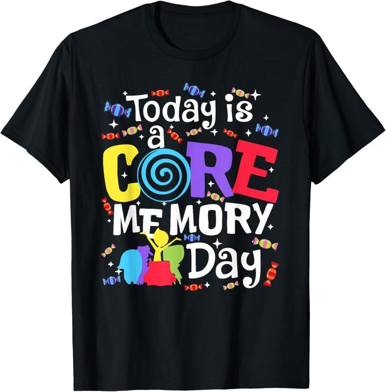 100% Cotton Today Is @ Core Memory Day Funny Emotions Out Funny T-Shirt Hoodie, Sweatshirt | DripVista.com