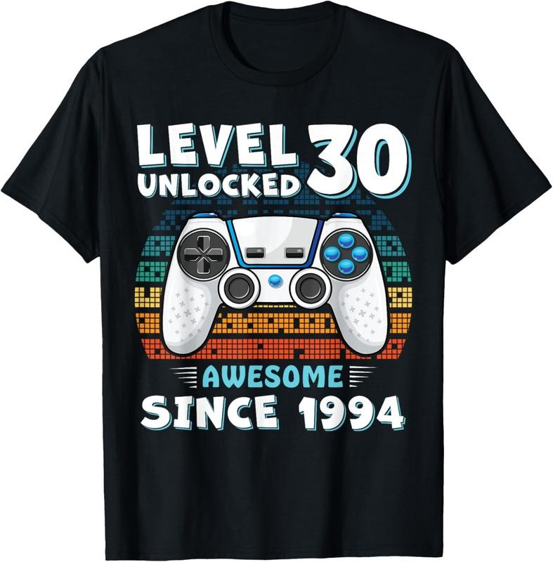 100% Cotton Turning 30 Birthday Decorations Men 30th BDay 1994 Birthday T-Shirt Hoodie, Sweatshirt | DripVista.com