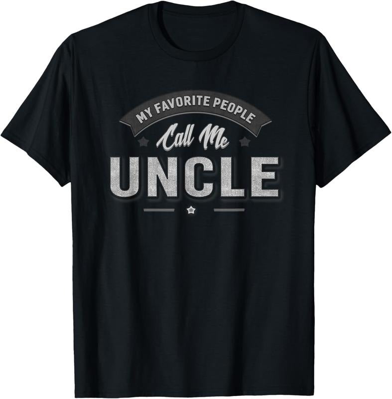 100% Cotton Uncle Cool Family Reunion Nephew Niece Uncle Gift T-Shirt Hoodie, Sweatshirt | DripVista.com