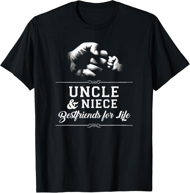 100% Cotton Uncle Niece Friends Fist Bump TShirt Avuncular Family Cool T T-Shirt Hoodie, Sweatshirt | DripVista.com