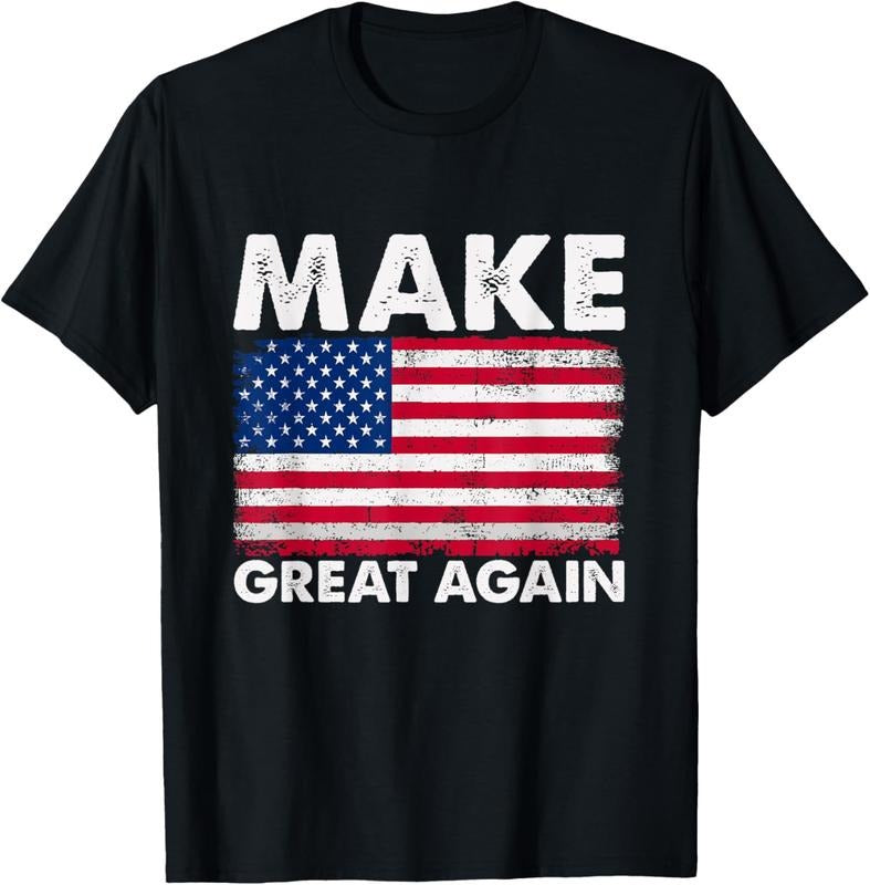 100% Cotton United in Pride: USA Flag Make Great Again T-Shirt Hoodie, Sweatshirt | DripVista.com