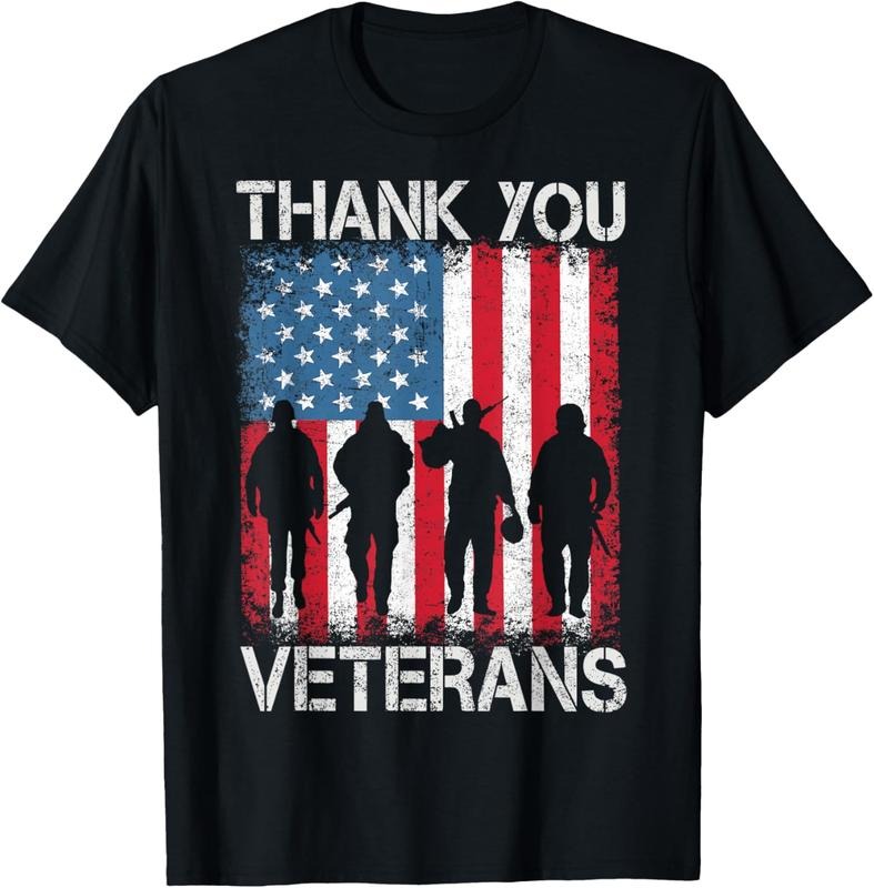 100% Cotton Veterans Day Shirt Gifts Thank You Veterans Tshirt Proud Tee T-Shirt Hoodie, Sweatshirt | DripVista.com