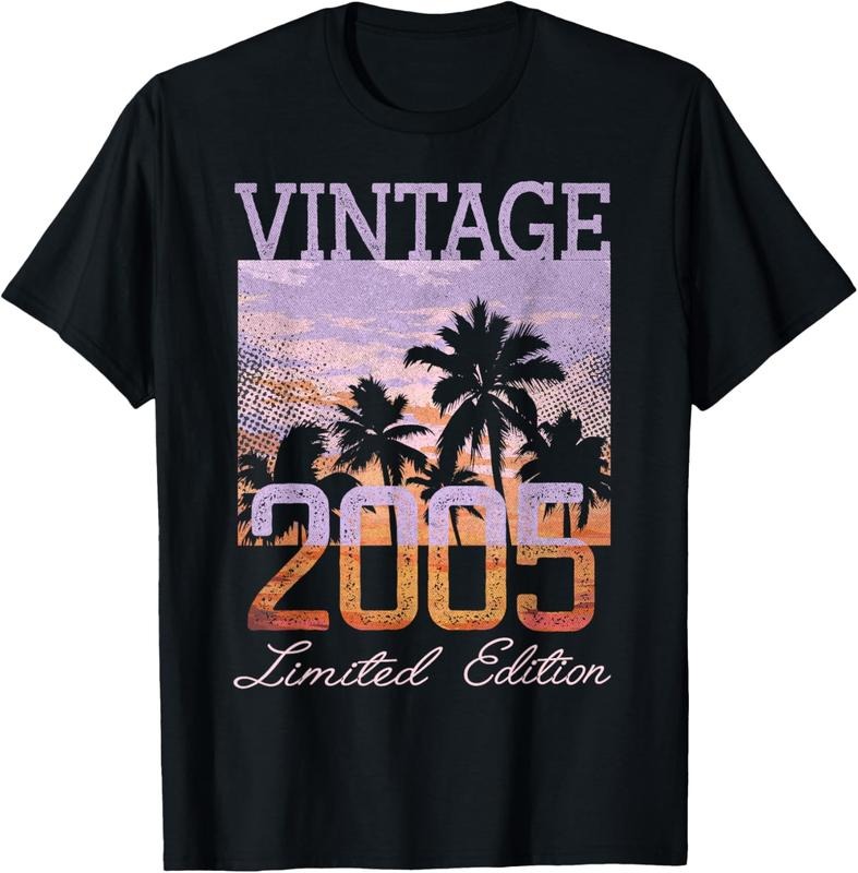 100% Cotton Vintage 2005 Limited Edition 19th Birthday 19 Year Old Gifts T-Shirt Hoodie, Sweatshirt | DripVista.com