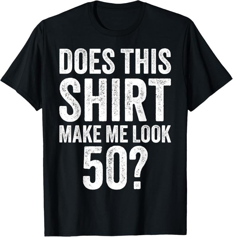 100% Cotton Vintage 50th Birthday Decorations Men Gag Funny 50 Birthday T-Shirt Hoodie, Sweatshirt | DripVista.com