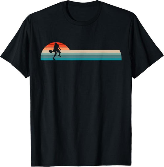 100% Cotton Vintage Retro Pickleball Player T-Shirt