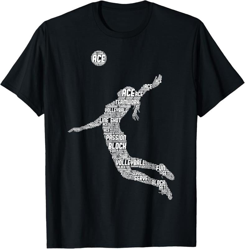100% Cotton Volleyball Teen Girl Women Youth Player T-Shirt Hoodie, Sweatshirt | DripVista.com
