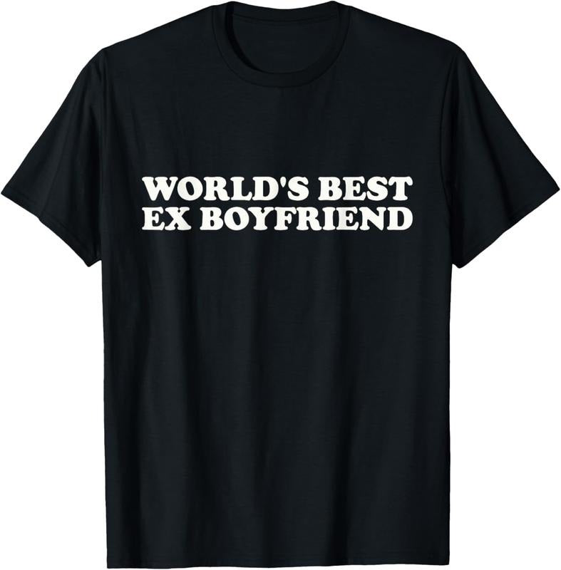 100% Cotton World's Best Ex Boyfriend Funny Ex-Boyfriend T-Shirt Hoodie, Sweatshirt | DripVista.com