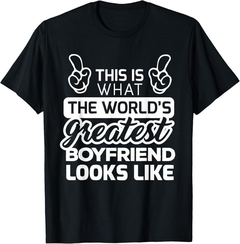 100% Cotton World's Greatest Boyfriend Best Boyfriend Ever T-Shirt T-Shirt Hoodie, Sweatshirt | DripVista.com