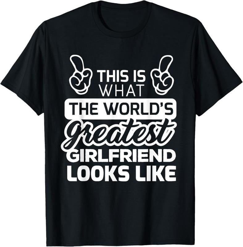 100% Cotton World's Greatest Girlfriend Best Girlfriend Ever T-Shirt T-Shirt Hoodie, Sweatshirt | DripVista.com