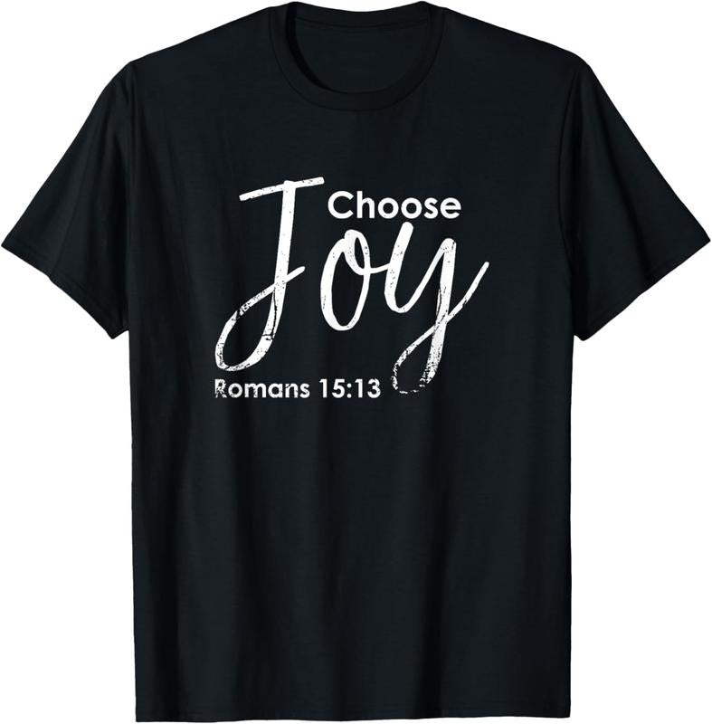 100% Cotton choose joy shirt women - christian gift T-Shirt Hoodie, Sweatshirt | DripVista.com
