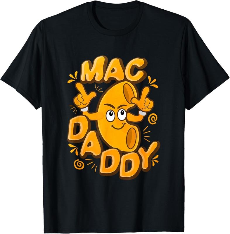 100% Cotton macaroni Daddy Outfit Funny macaroni N Cheese T-Shirt Hoodie, Sweatshirt | DripVista.com