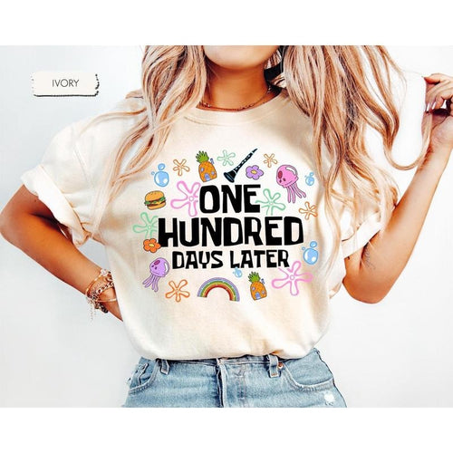 100 Days Later Shirt, Teacher 100 Days Of School Shirt, Funny Teacher Shirt,  Funny 100th Day Shirt for Teacher,...