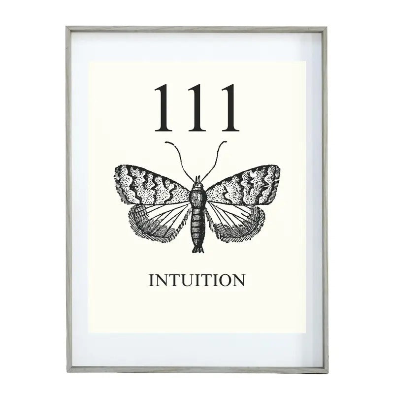 111 Angel Number Poster, 111 Wall Print, Manifestation Wall Art Prints, College Apartment Decor Aesthetic, Gifts For...